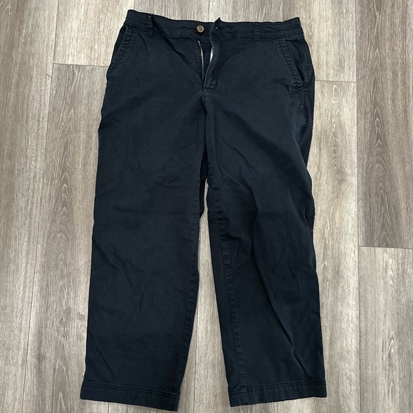 Gap High Rise Girlfriend Utility Khakis - Picture 2 of 4